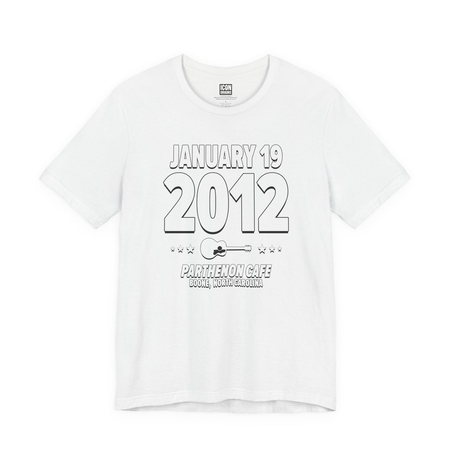 NC Hurricane – 2012 – Origin Tee (Black & White)