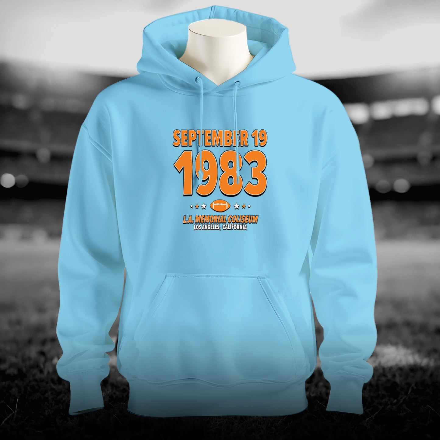 Miami Football – September 19, 1983 – Hoodie