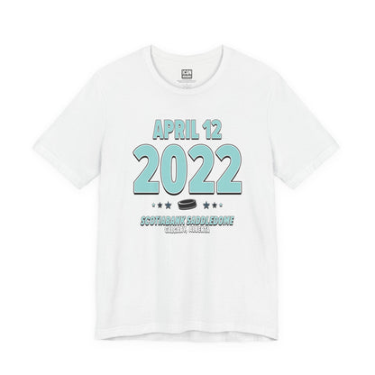 Seattle Hockey – April 12, 2022 – Origin Tee (Black & White)