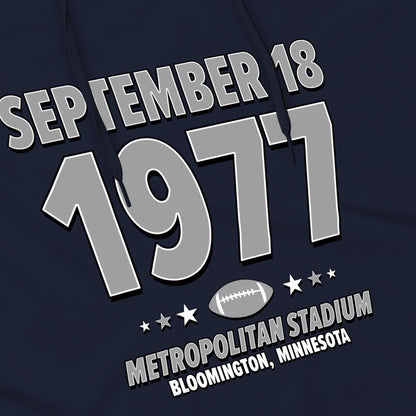 Dallas Football – September 18, 1977 – Hoodie
