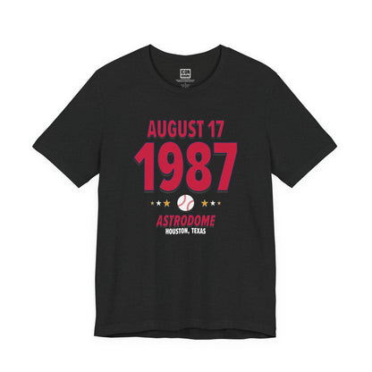 Atlanta Baseball – August 17, 1987 – Origin Tee (Black & White)