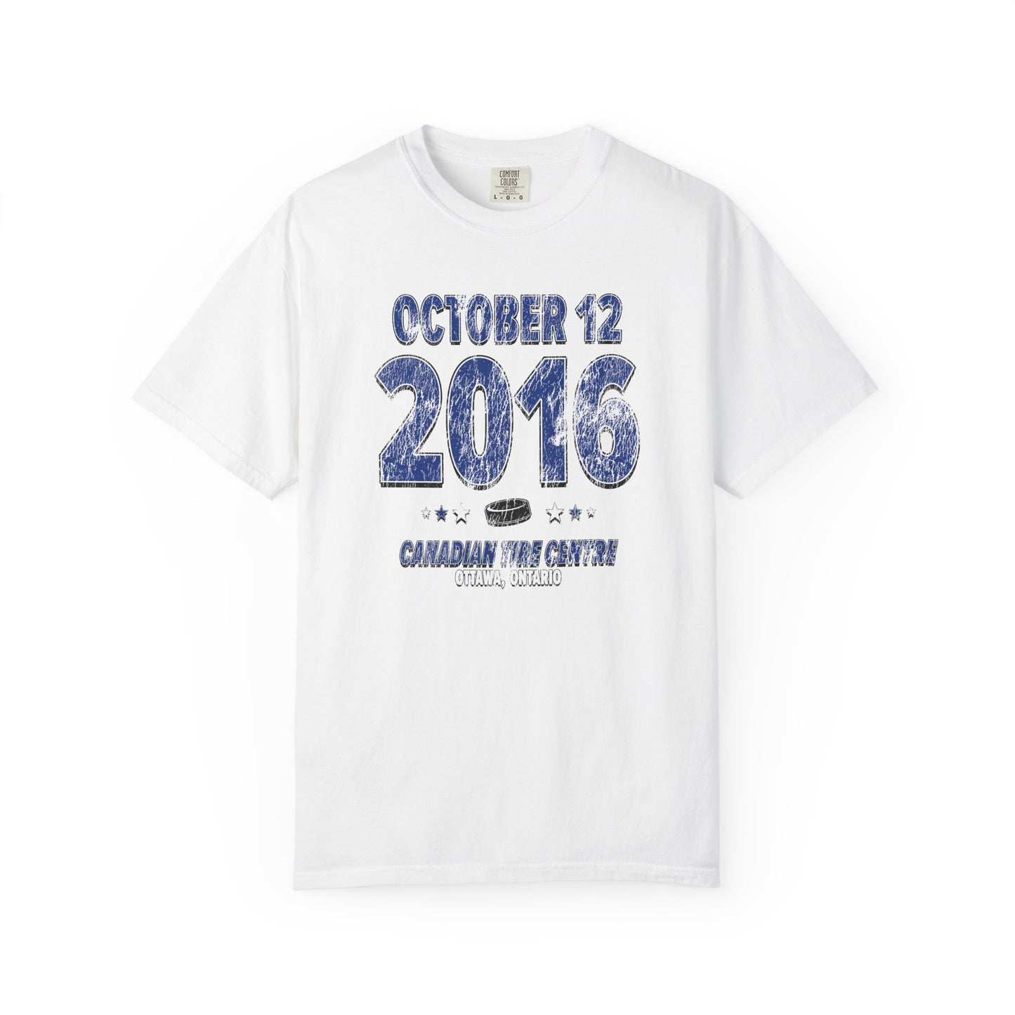 Toronto Hockey – October 12, 2016 – Comfort Colors (Black & White)