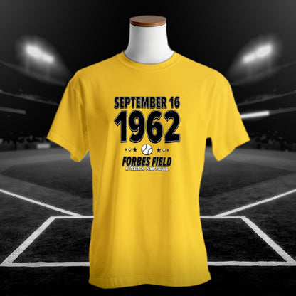 Pittsburgh Baseball – September 16, 1962 – Origin Tee