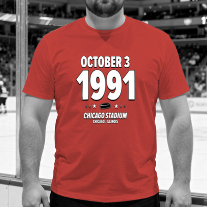 Detroit Hockey – October 3, 1991 – Origin Tee
