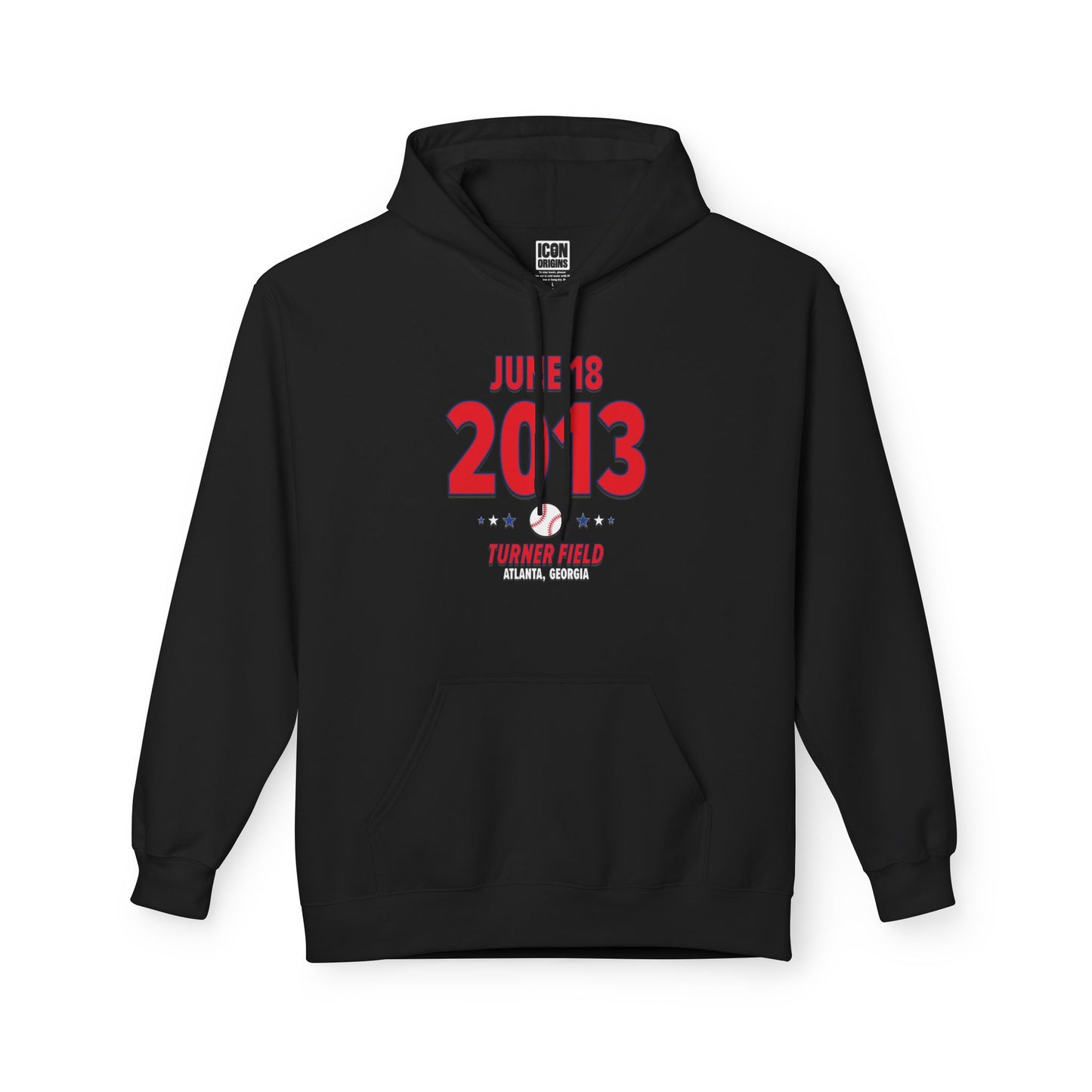 Philadelphia Baseball – June 18, 2013 – Hoodie (Black & White)
