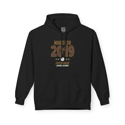 San Diego Baseball – March 28, 2019 – Hoodie (Black & White)