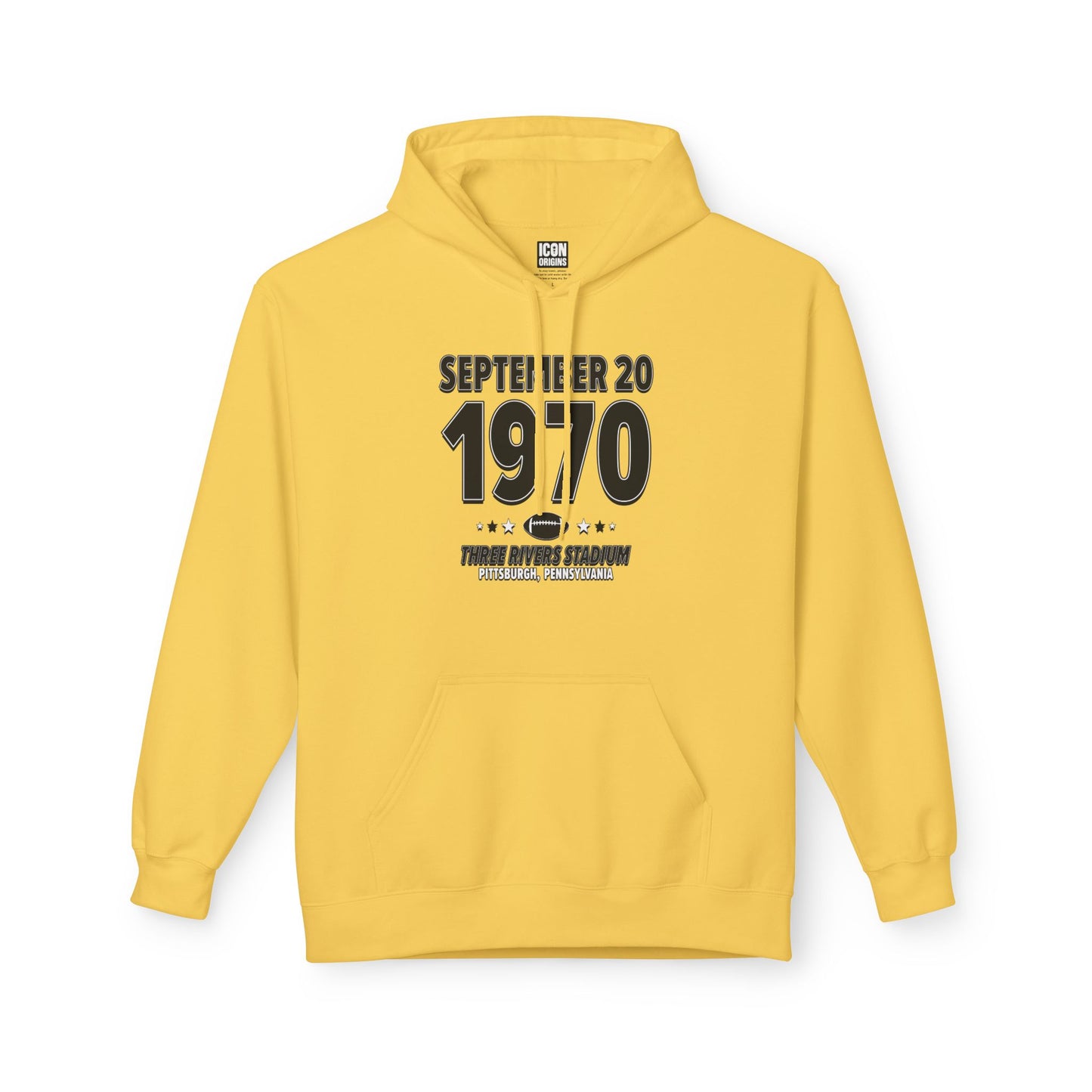 Pittsburgh Football – September 20, 1970 – Hoodie