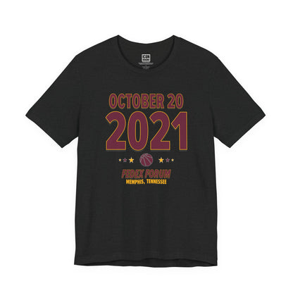 Cleveland Basketball – October 20, 2021 – Origin Tee (Black & White)