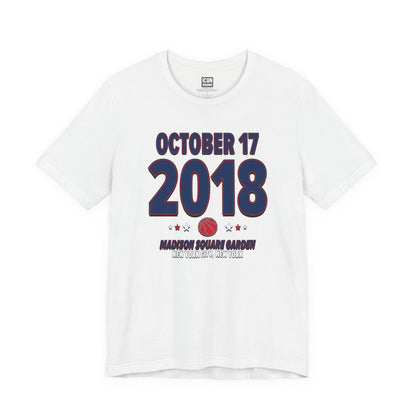 Washington Basketball – October 17, 2018 – Origin Tee (Black & White)