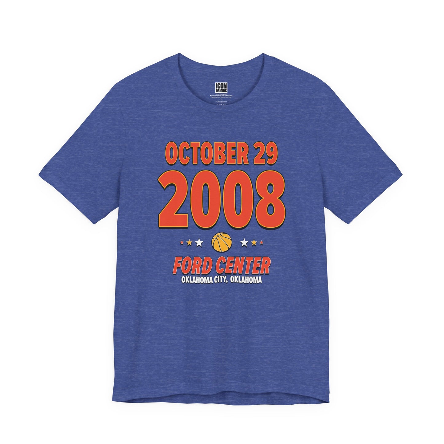 Oklahoma City Basketball – October 29, 2008 – Origin Tee