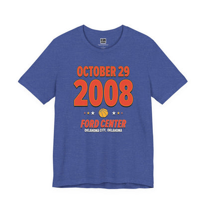 Oklahoma City Basketball – October 29, 2008 – Origin Tee