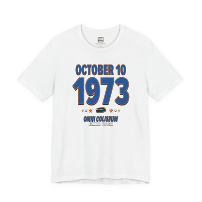 New York Hockey – October 10, 1973 – Origin Tee (Black & White)