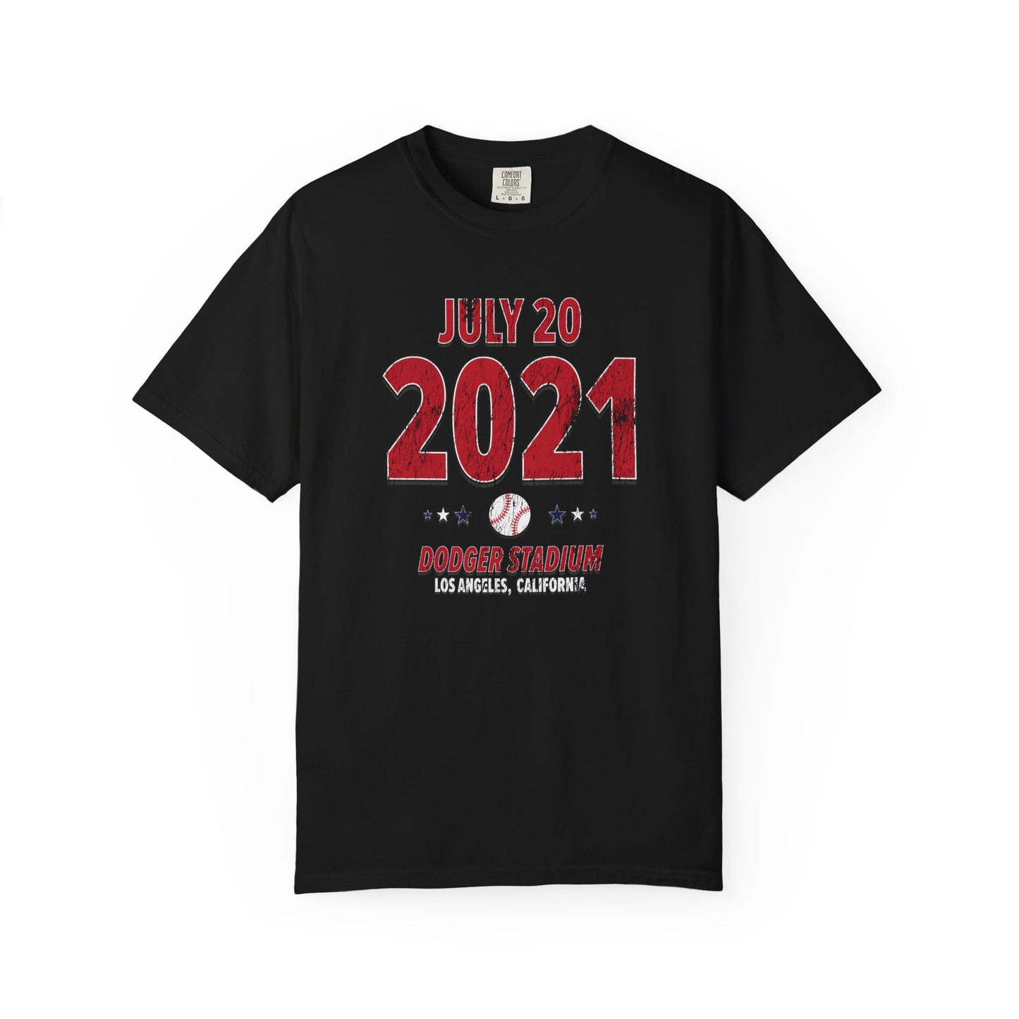Washington Baseball – July 20, 2021 – Comfort Colors (Black & White)