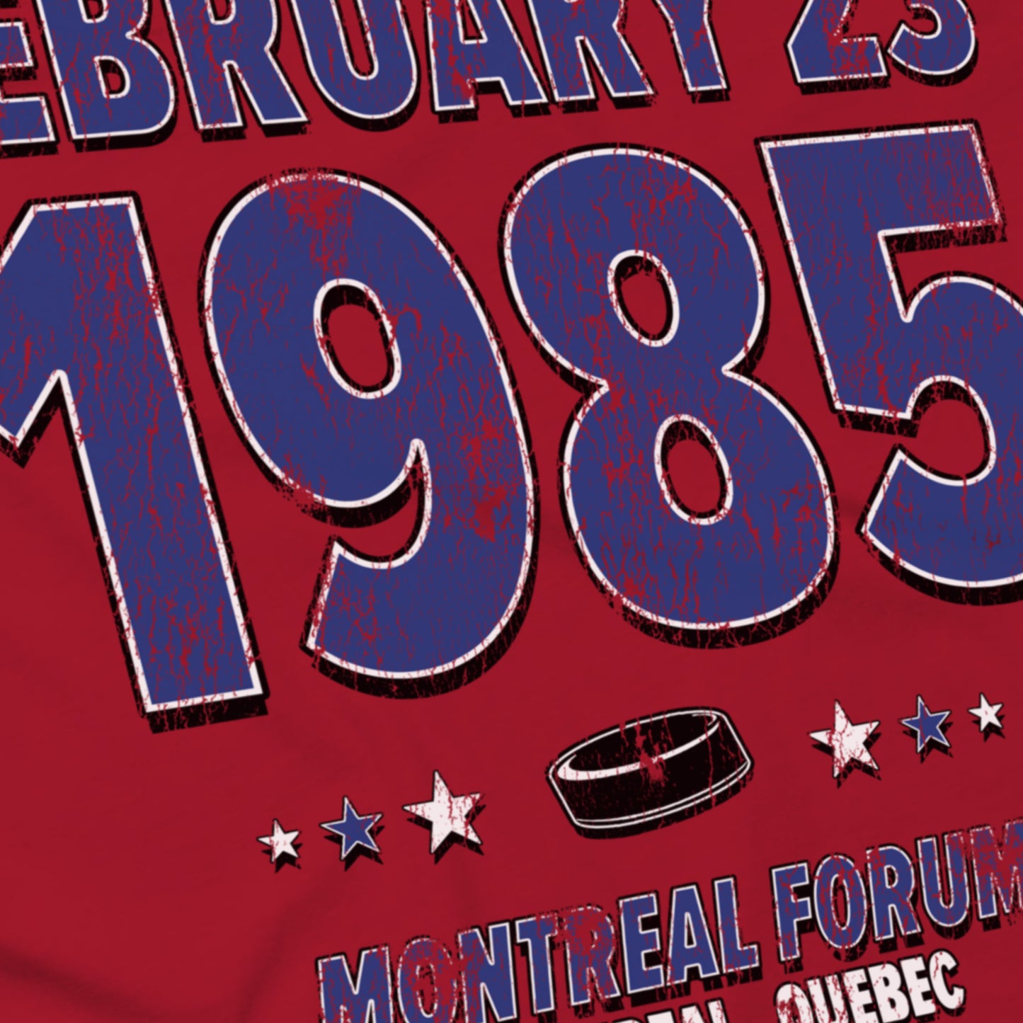 Montreal Hockey – February 23, 1985 – Comfort Colors