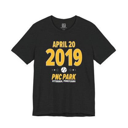 Pittsburgh Baseball – April 20, 2019 – Origin Tee (Black & White)