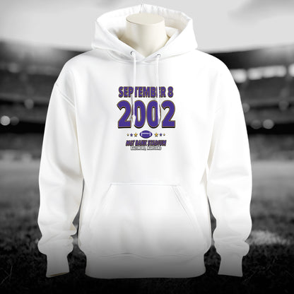 Baltimore Football – September 8, 2002 – Hoodie (Black & White)