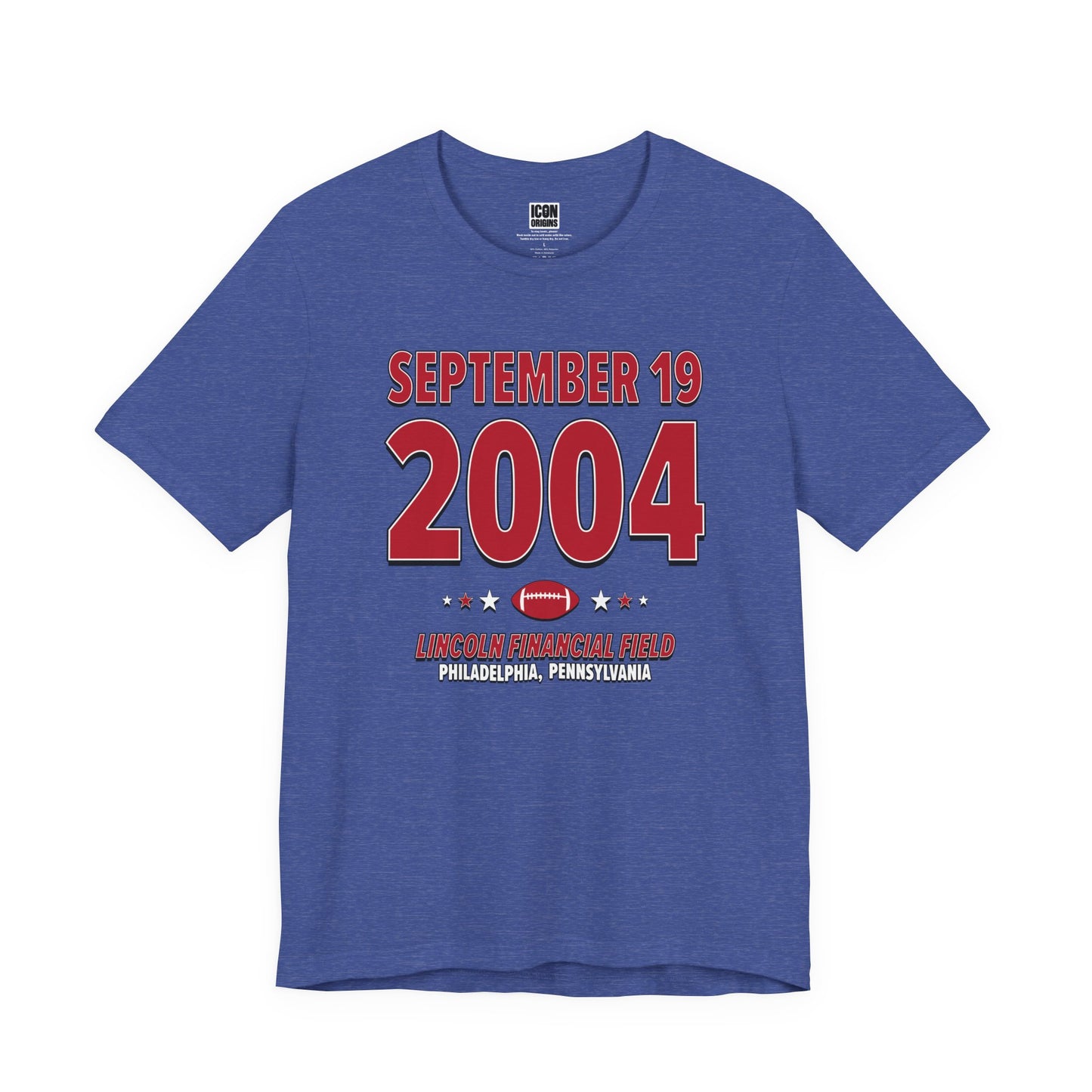 New York Football – September 19, 2004 – Origin Tee