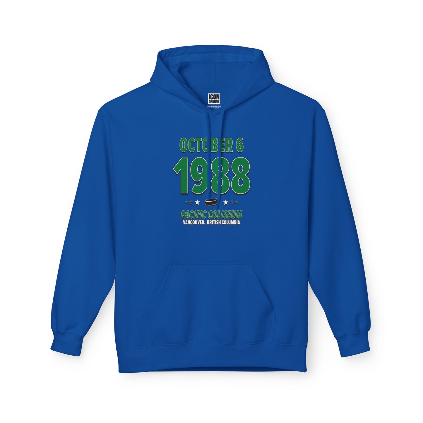 Vancouver Hockey – October 6, 1988 – Hoodie