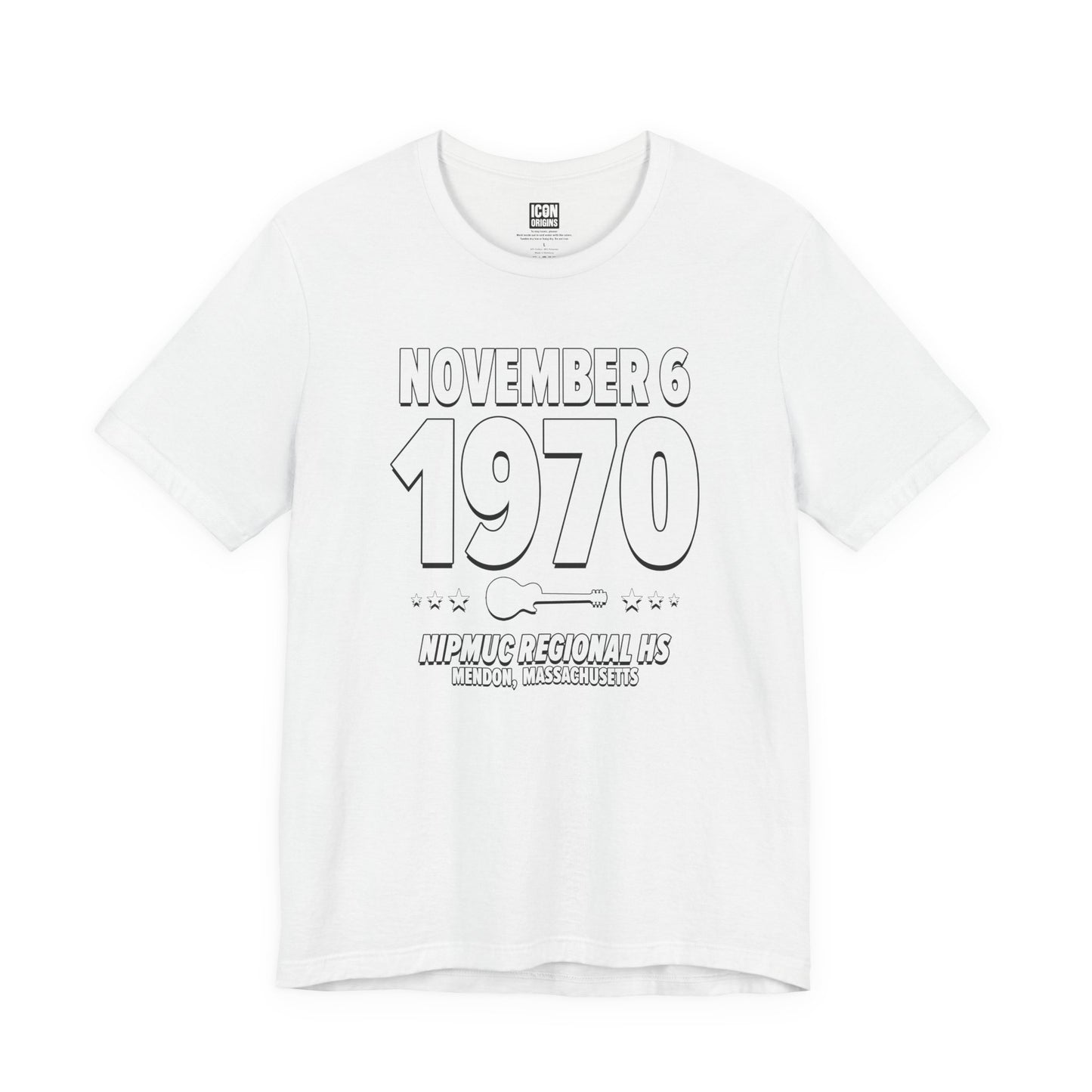 Mass Emotions – 1970 – Origin Tee (Black & White)