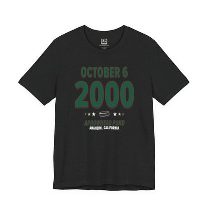 Minnesota Hockey – October 6, 2000 – Origin Tee (Black & White)