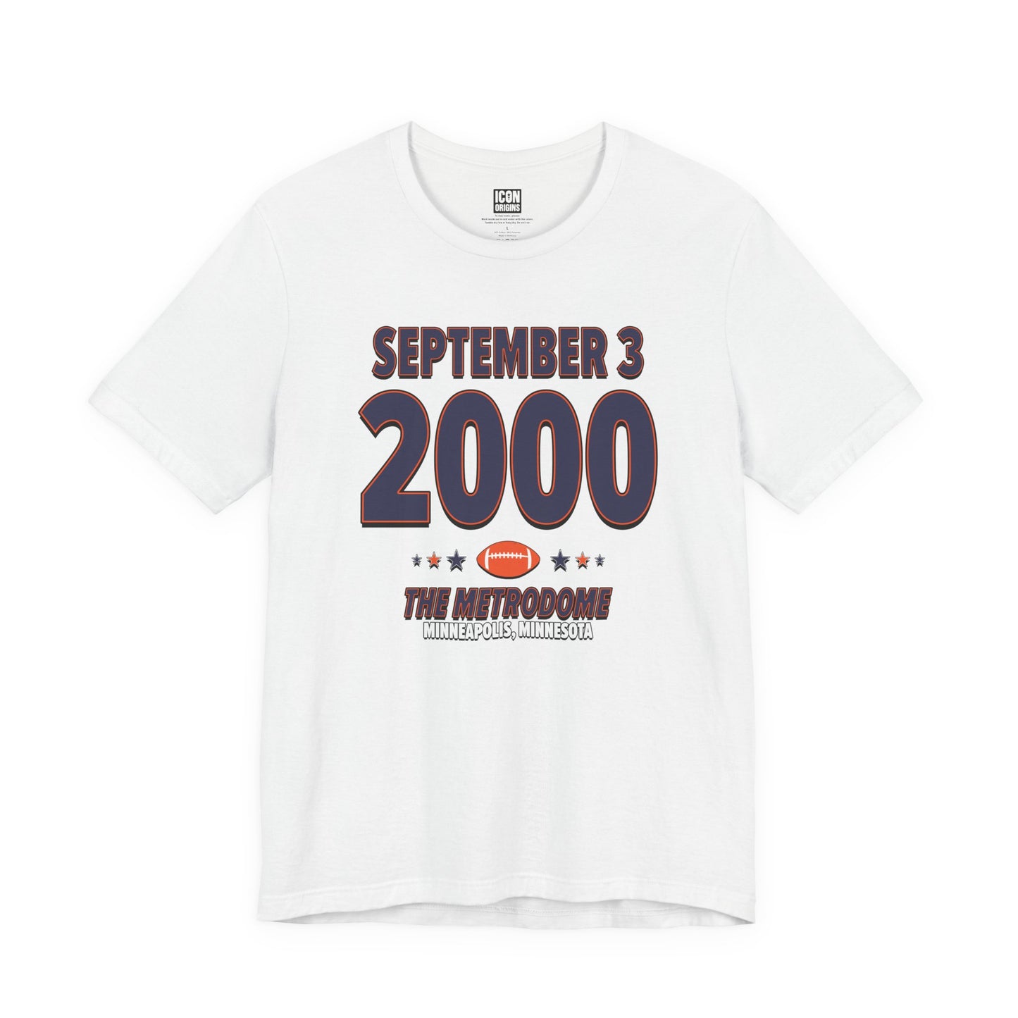 Chicago Football – September 3, 2000 – Origin Tee (Black & White)