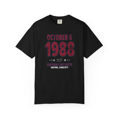 Colorado Hockey – October 6, 1988 – Comfort Colors (Black & White)
