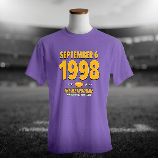 Minnesota Football – September 6, 1998 – Origin Tee