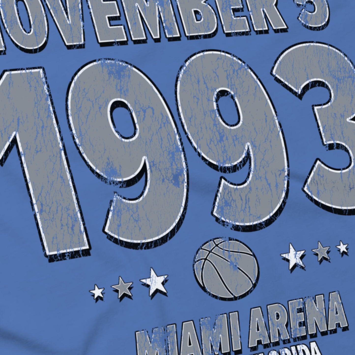 Orlando Basketball – November 5, 1993 – Comfort Colors
