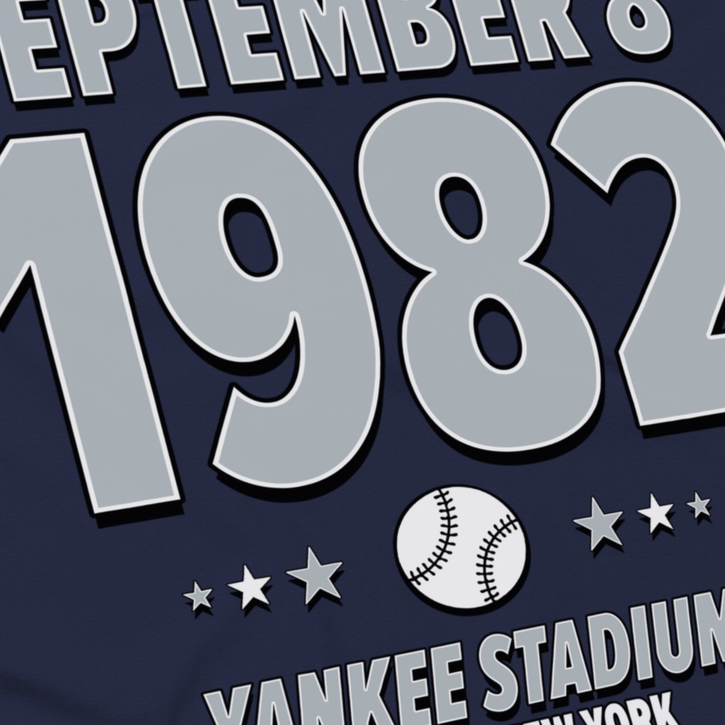 New York Baseball – September 8, 1982 – Origin Tee