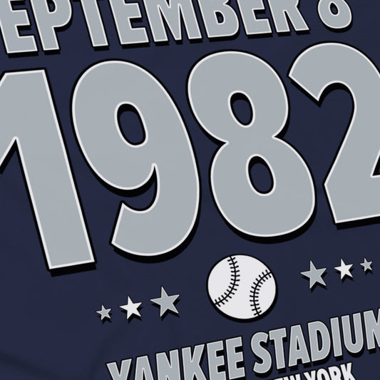 New York Baseball – September 8, 1982 – Origin Tee