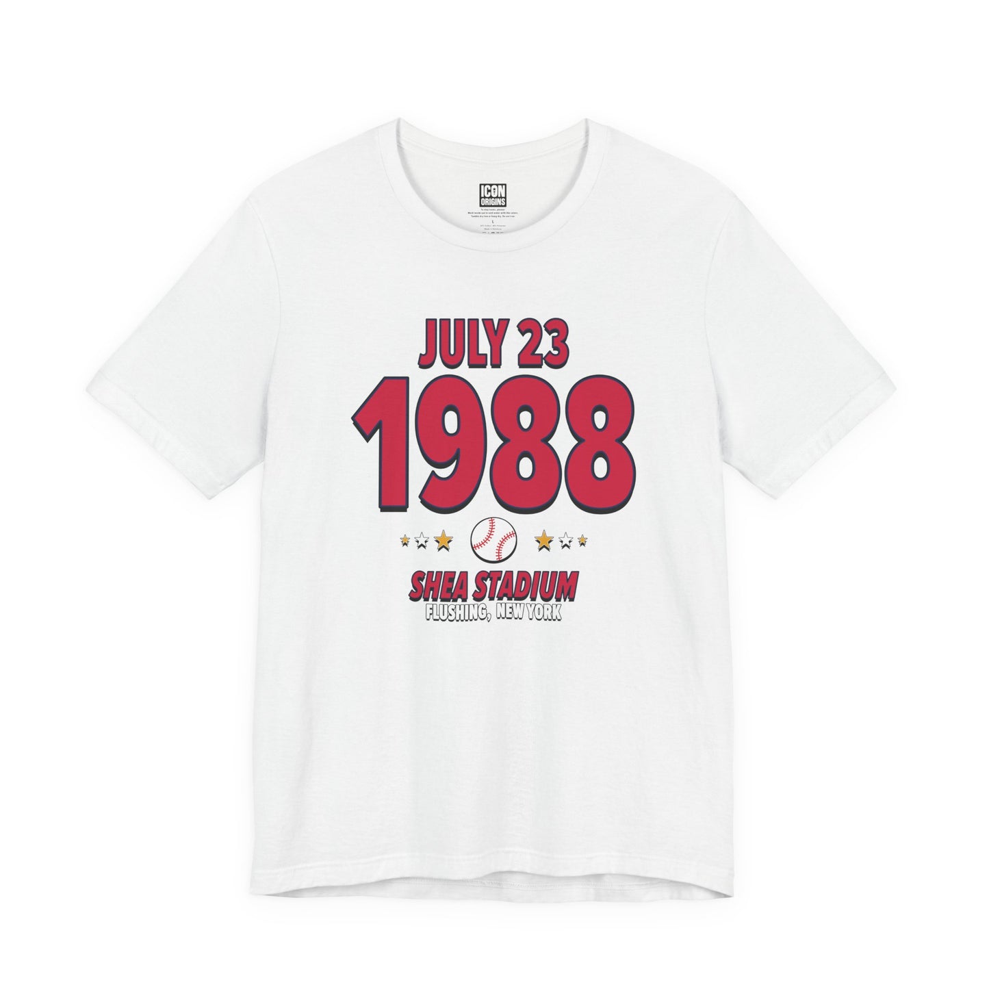 Atlanta Baseball – July 23, 1988 – Origin Tee (Black & White)
