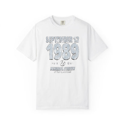 Chicago Baseball – September 12, 1989 – Comfort Colors (Black & White)