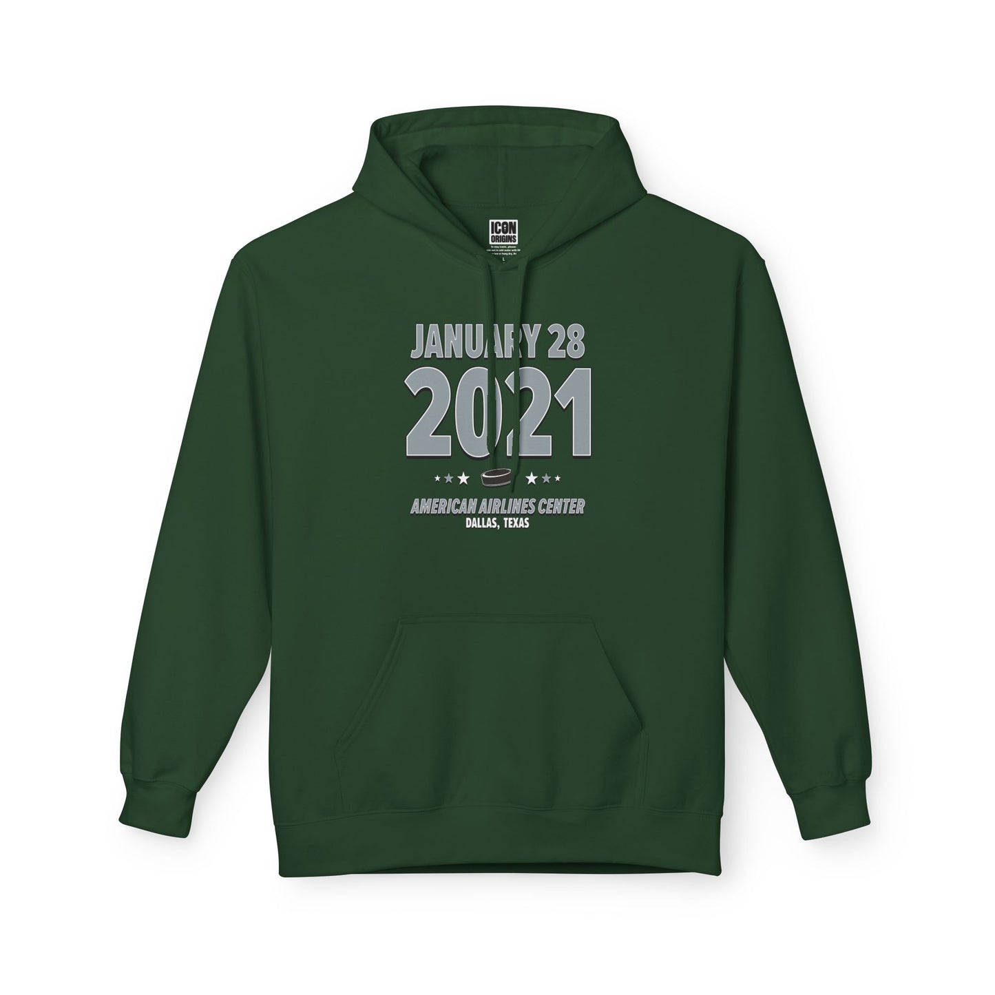 Dallas Hockey – January 28, 2021 – Hoodie