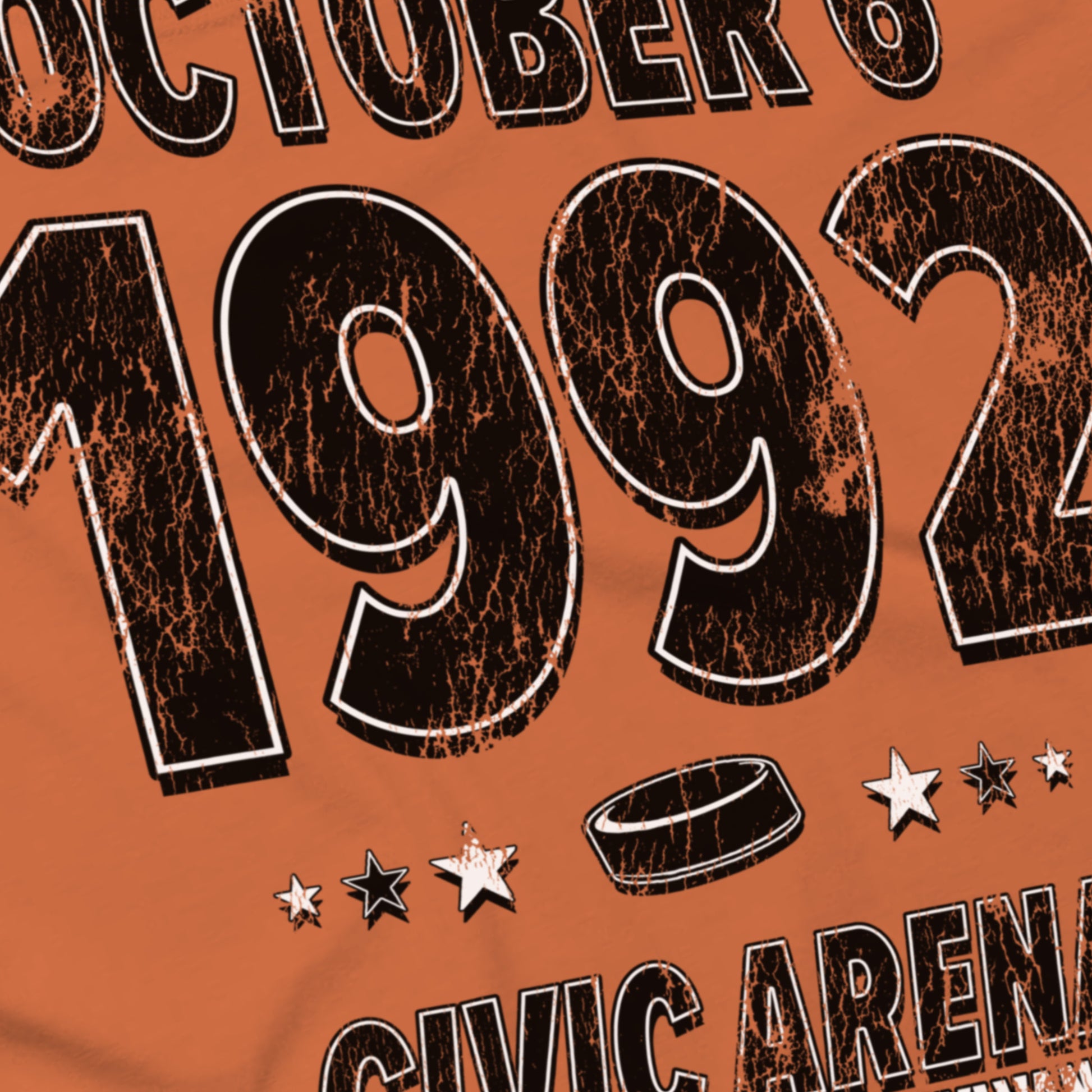 Angle — Philadelphia Hockey – October 6, 1992 – Comfort Colors