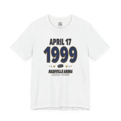 Nashville Hockey – October 13, 1998 – Origin Tee (Black & White)