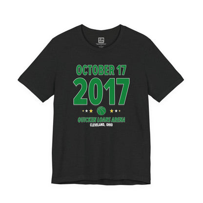 Boston Basketball – October 17, 2017 – Origin Tee (Black & White)