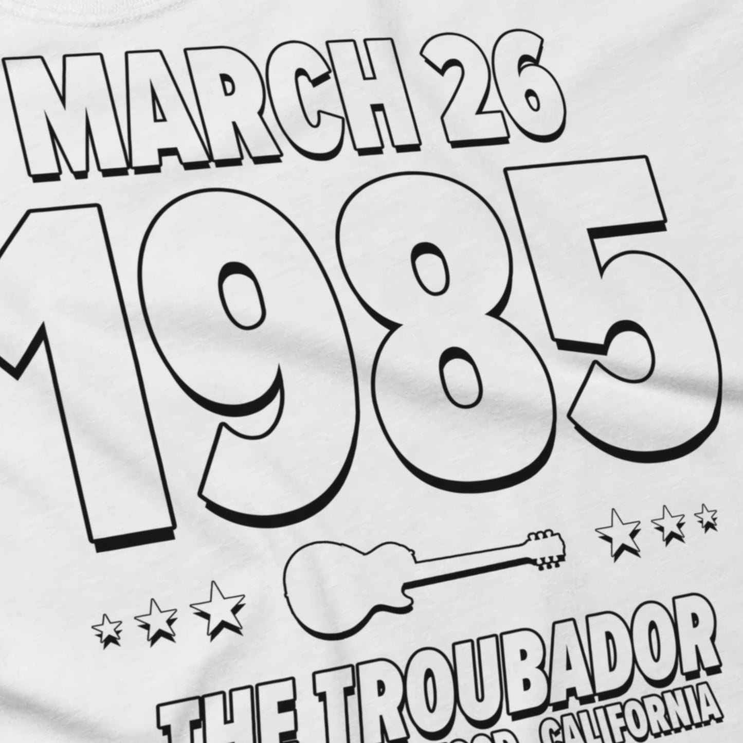 Hollywood Destruction – 1985 – Origin Tee (Black & White)