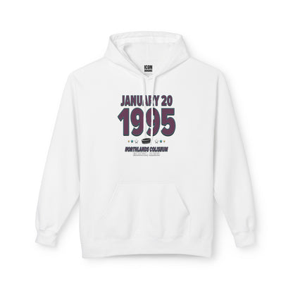 Anaheim Hockey – January 20, 1995 – Hoodie (Black & White)
