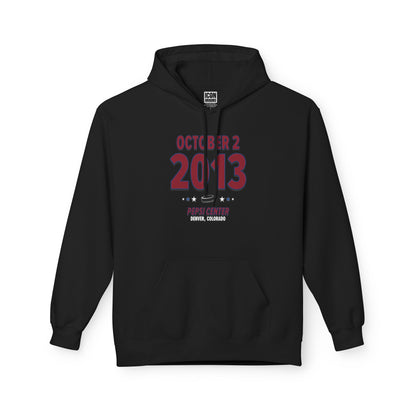 Colorado Hockey – October 2, 2013 – Hoodie (Black & White)