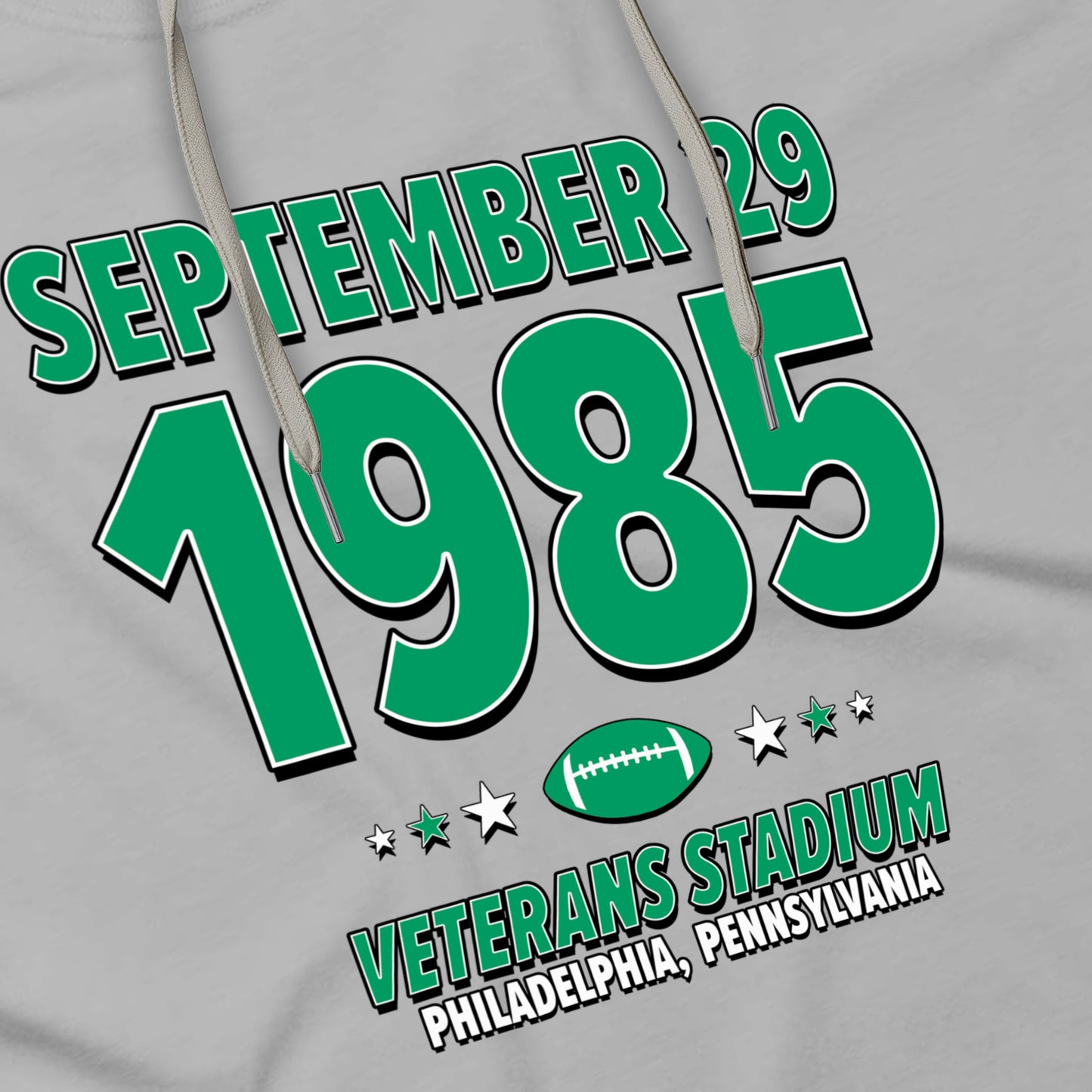Philadelphia Football – September 29, 1985 – Hoodie