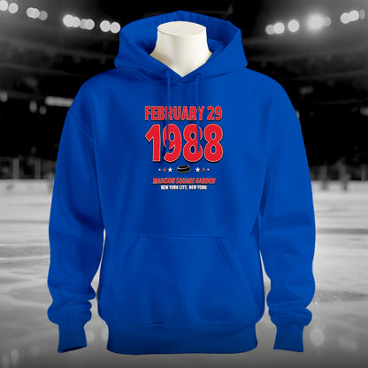 New York Hockey – February 29, 1988 – Hoodie