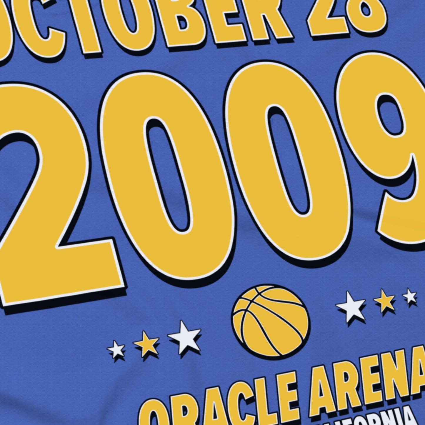 Golden State Basketball – October 28, 2009 – Origin Tee
