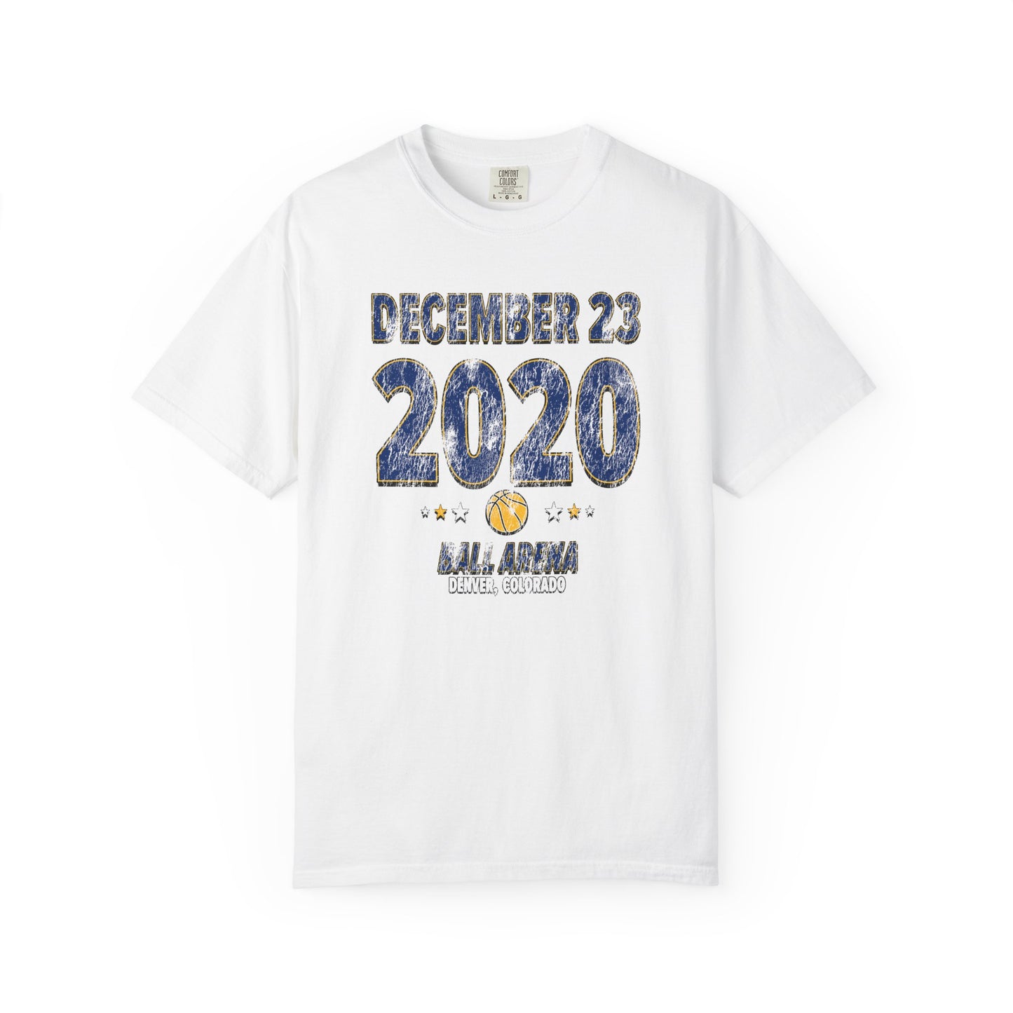Indiana Basketball – December 23, 2020 – Comfort Colors (Black & White)