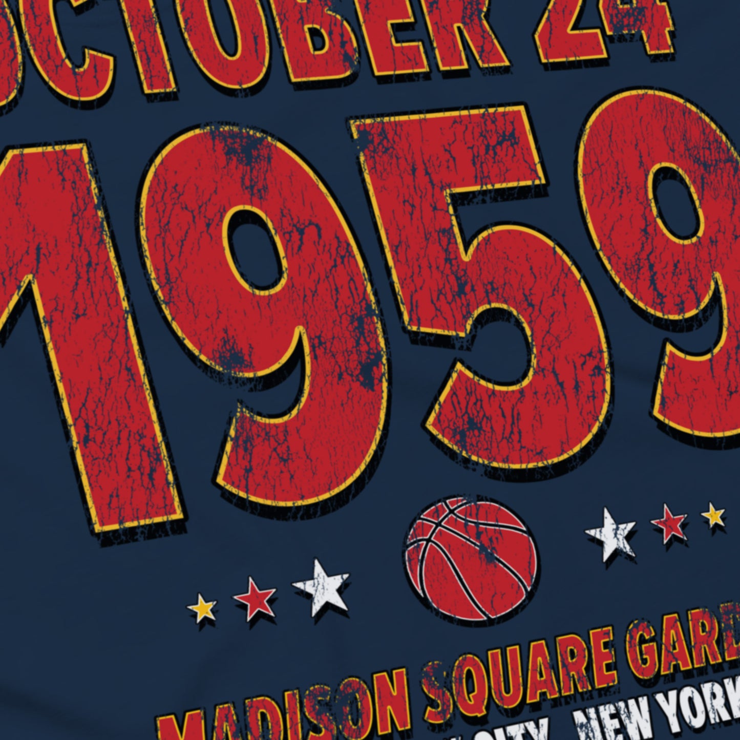 Philadelphia Basketball – October 24, 1959 – Comfort Colors