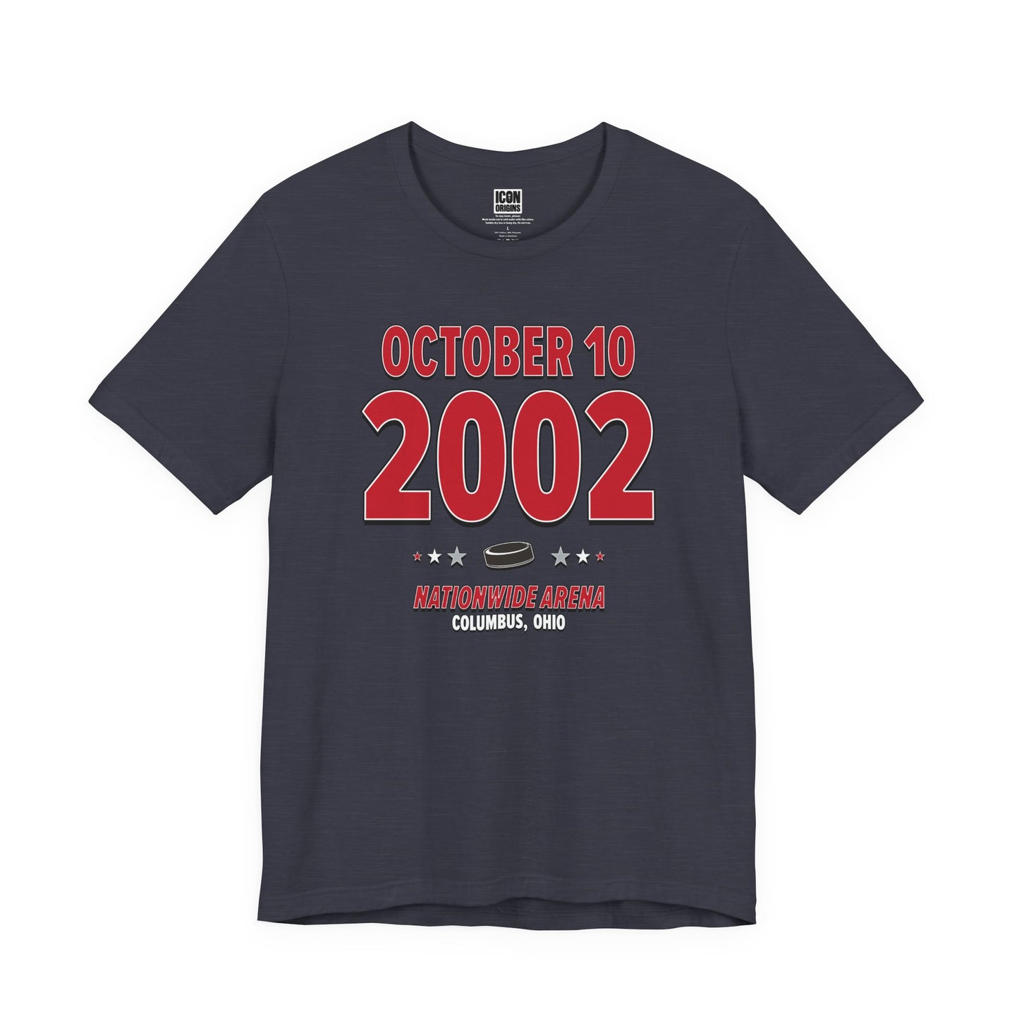 Columbus Hockey – October 10, 2002 – Origin Tee