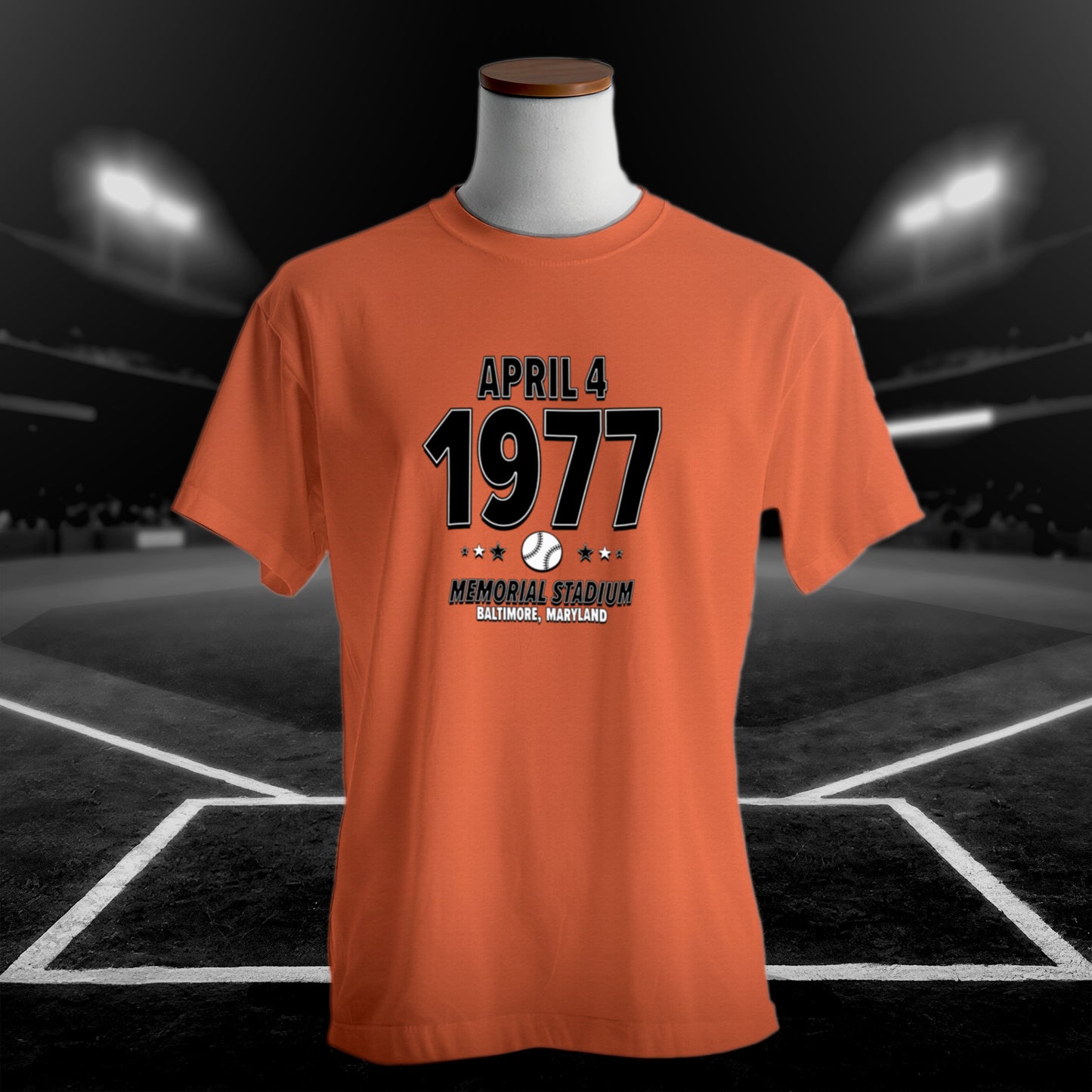 Baltimore Baseball – April 7, 1977 – Origin Tee
