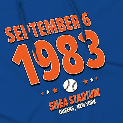 New York Baseball – September 6, 1983 – Hoodie