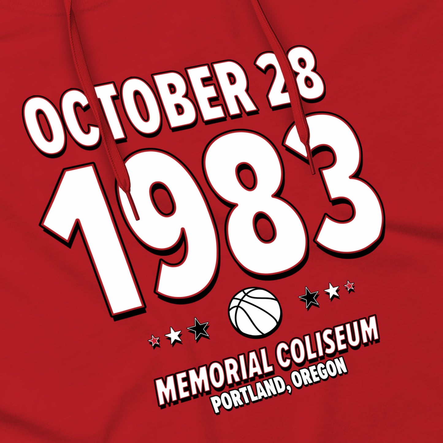 Portland Basketball – October 28, 1983 – Hoodie