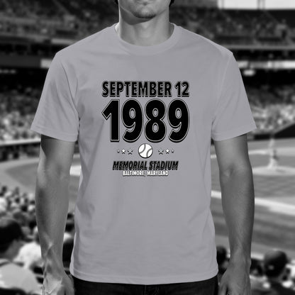 Chicago Baseball – September 12, 1989 – Origin Tee