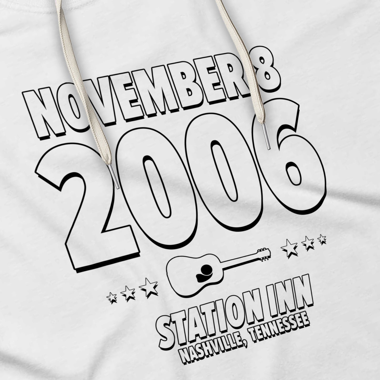 Whiskey Revival – 2006 – Hoodie (Black & White)